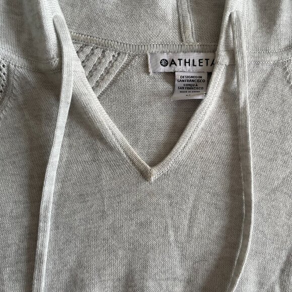 Gray Sweater Bundle sz M Athleta - Picture 5 of 7